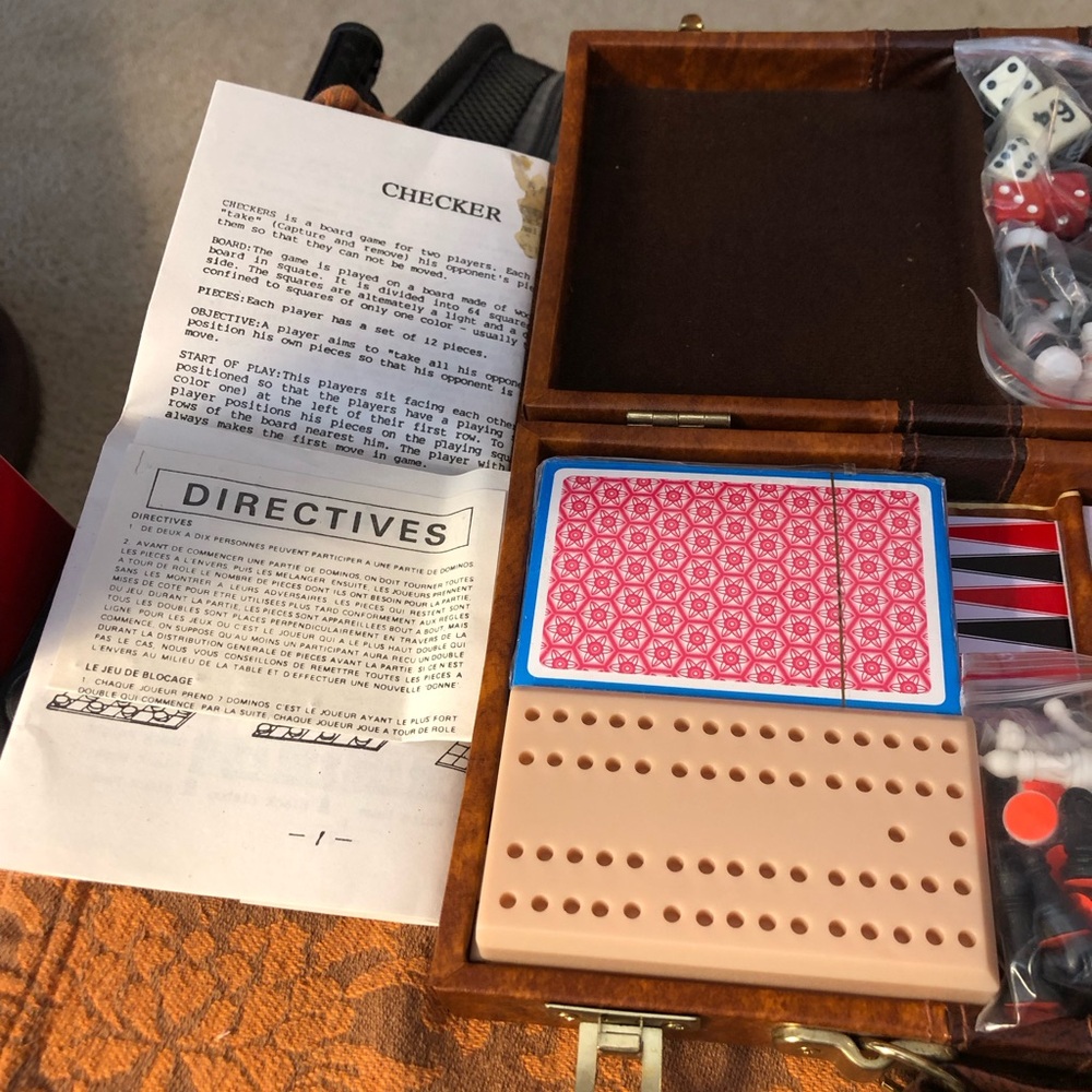 Games( checkers , cards)  for travel - Picture 5 of 7